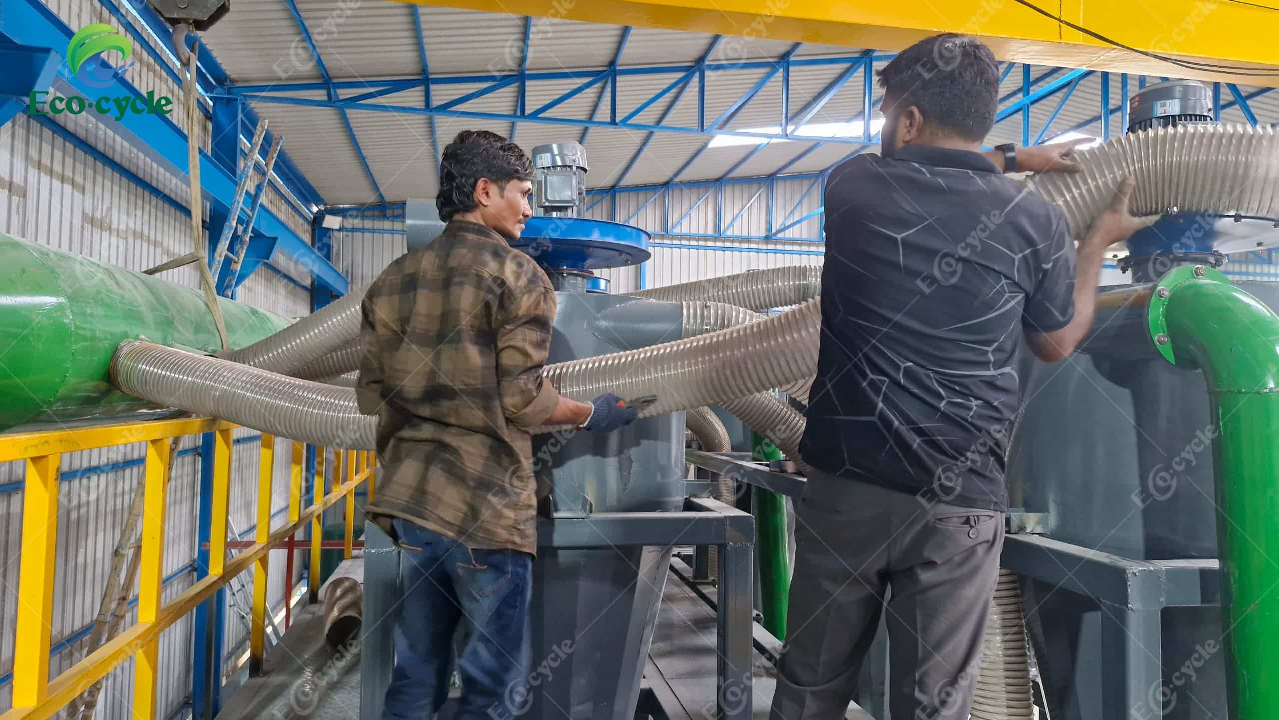 Lithium Battery Crushing and Powdering Equipment Plant in India