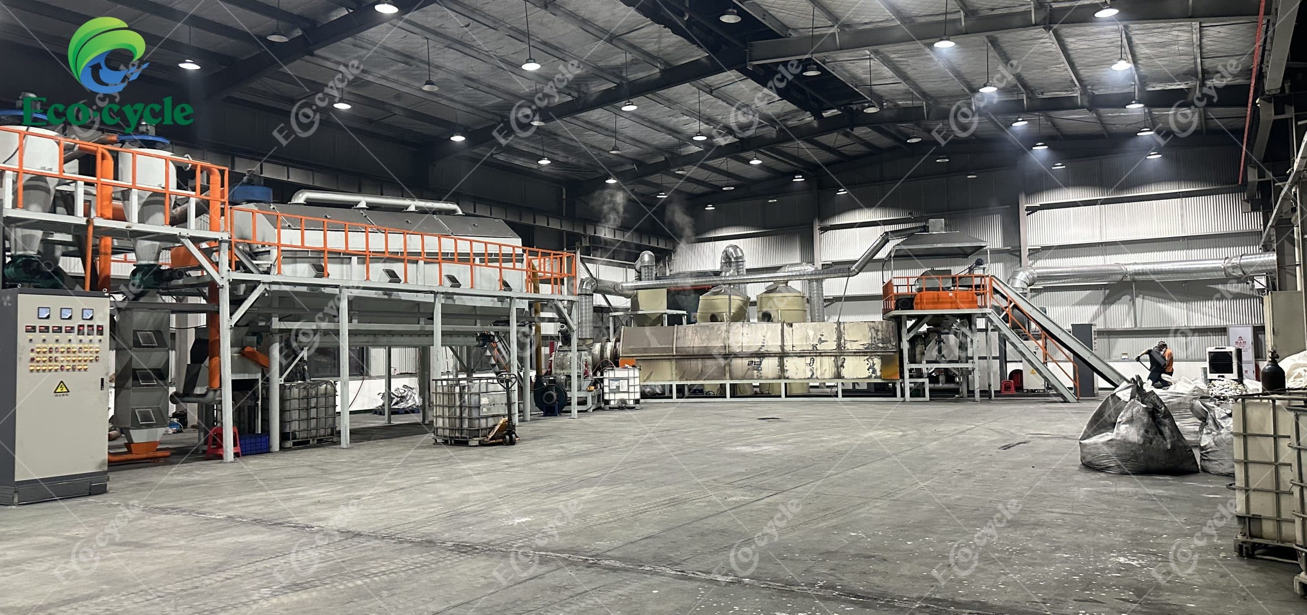 Malaysia Lithium-Ion Battery Recycling Equipment Work Site