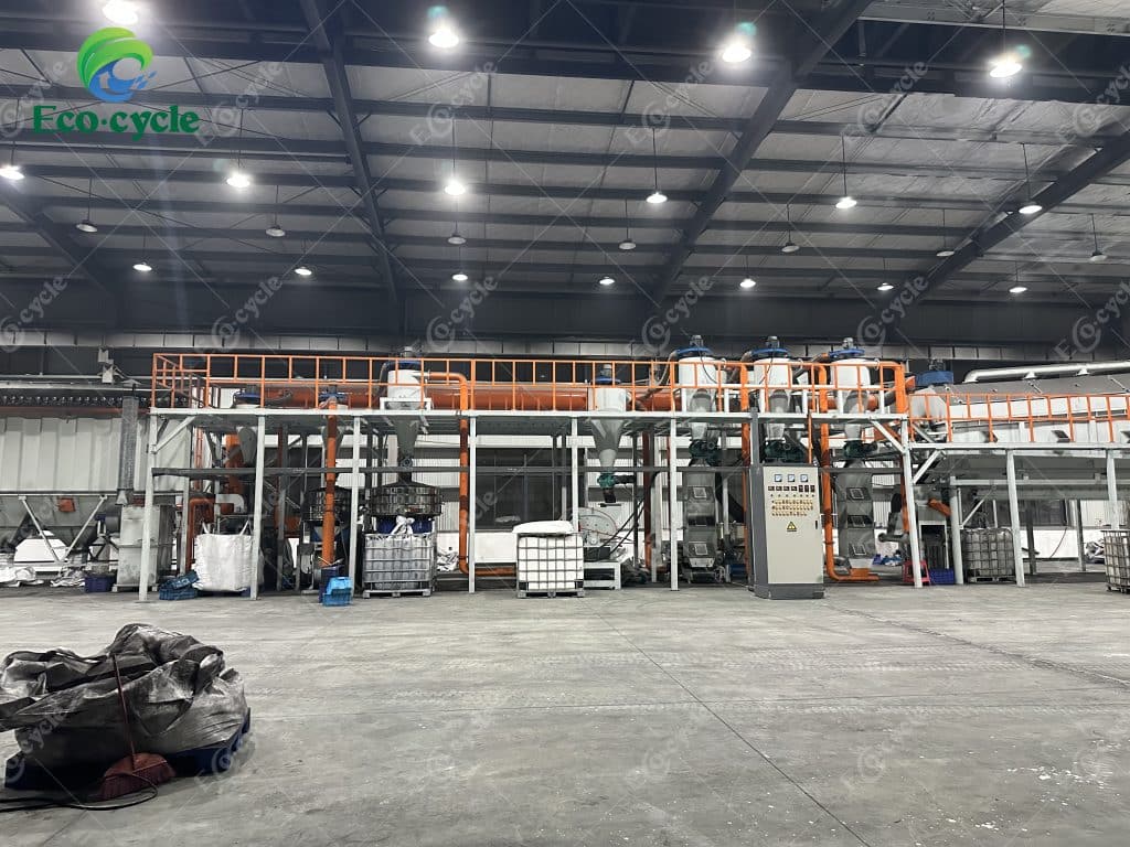 Malaysia Lithium-Ion Battery Recycling Equipment Work Site