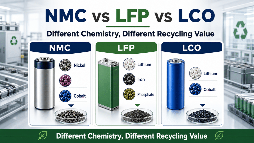 NMC vs LFP vs LCO comparison