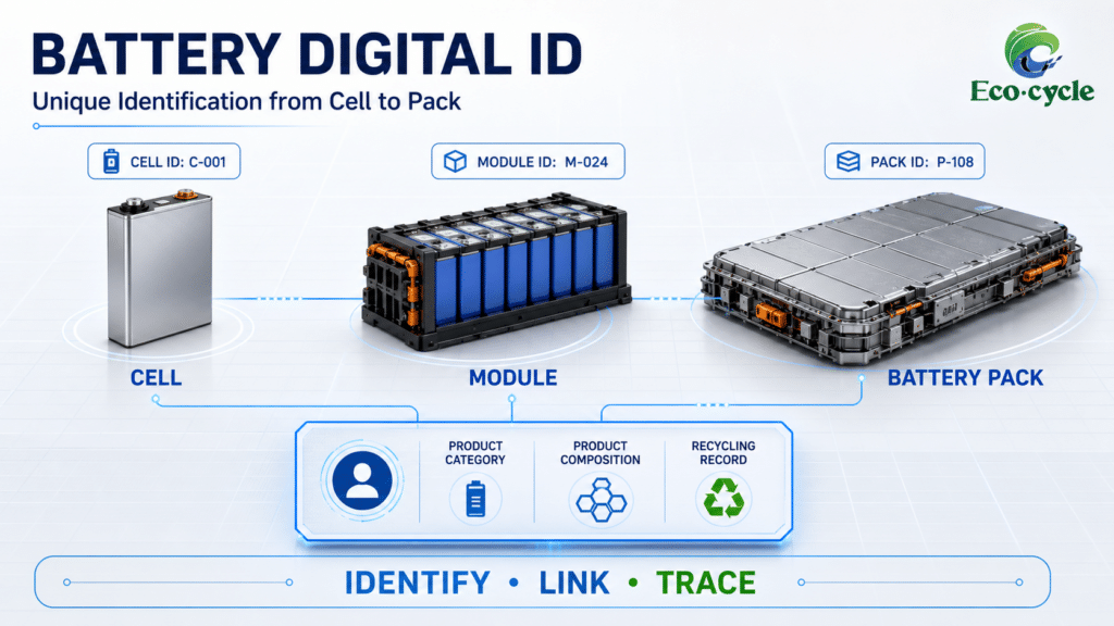 Digital Identity Layers for Power Batteries