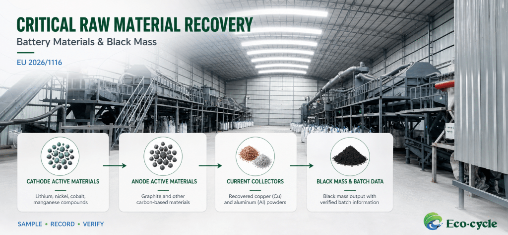 Lithium battery black powder recycling